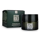 BETTER BE BOLD – Crème Crâne Homme Anti Brillance 50 mlI Soin Glatze 0–3 mm I Hydratation & Effet Matifiant I Beurre de Karité, Huile de Jojoba & Extrait de Magnolia I Soin Cuir Chevelu Après Rasage
