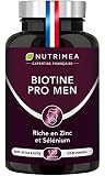 NUTRI BEARD+ !! 1ER ACCELERATEUR DE POUSSE DE BARBE FRANÇAIS !! FORMULE UNIQUE ET DOSAGE OPTIMAL POUR 100% EFFICACITE * Ingrédients 100% naturels * 90 gélules d'origine végétale * Satisfait Ou Remboursé!