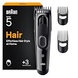 Braun Tondeuse Electrique Homme, à Cheveux, Series 5 HC5530, Noire