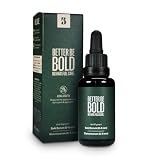 BETTER BE BOLD I Sérum calvitie anti-pigment 30 ml I Réduit les taches de vieillesse et régénère pendant la nuit I Avec 2 % d'Alpha Arbutine, d'huile de moringa et d'acide hyaluronique I 98 % naturel