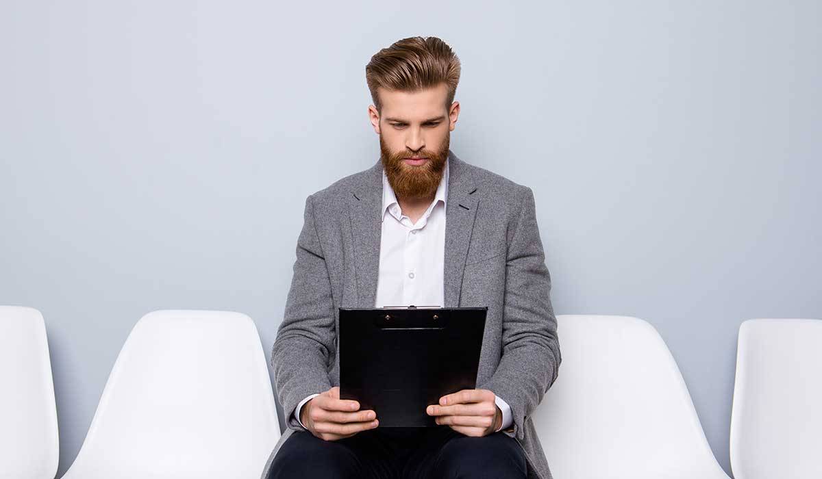 style de barbe entretien d'embauche
